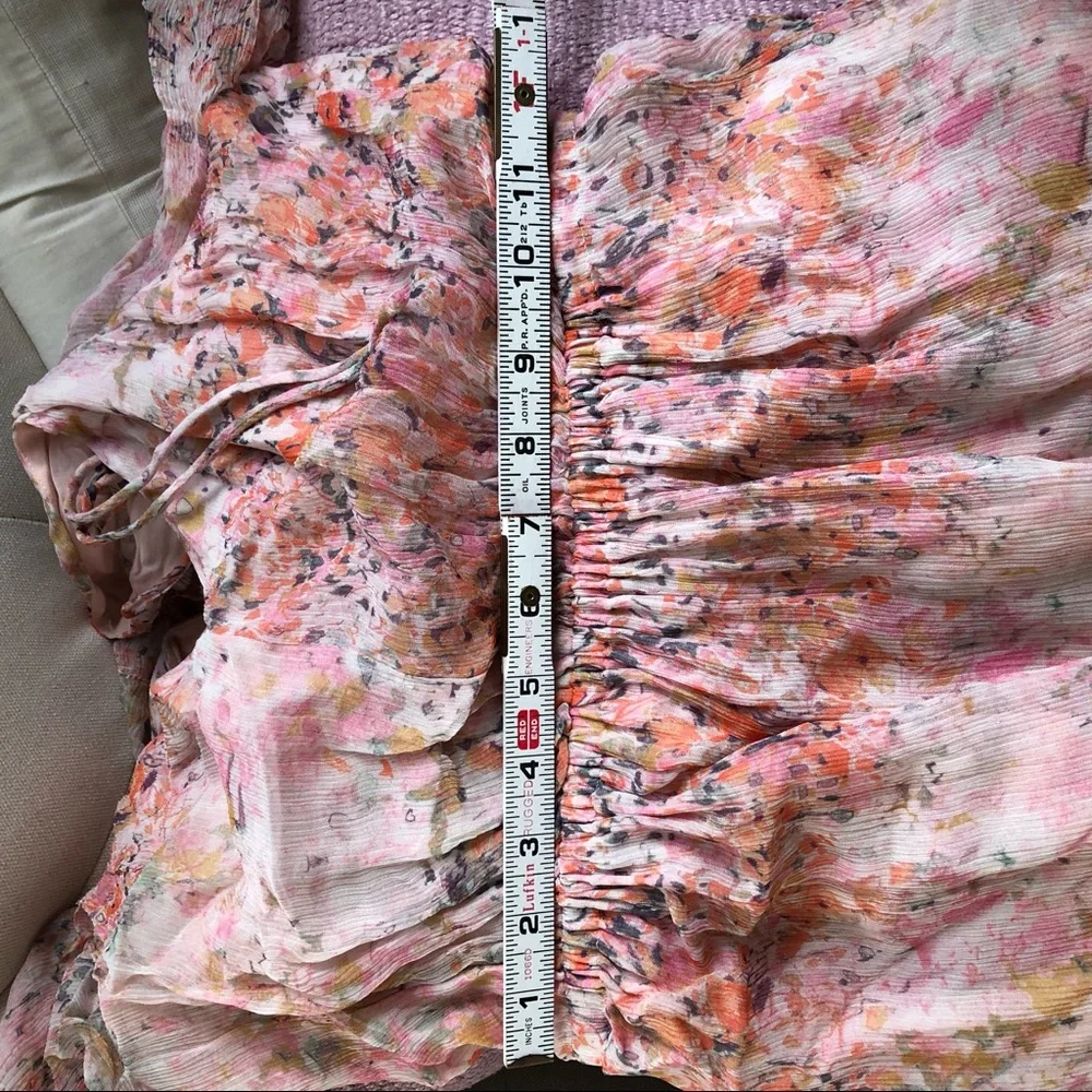 HD in Paris (Anthropologie) Romantic Floral Dress, Size 4 (Small) - Picture 8 of 11